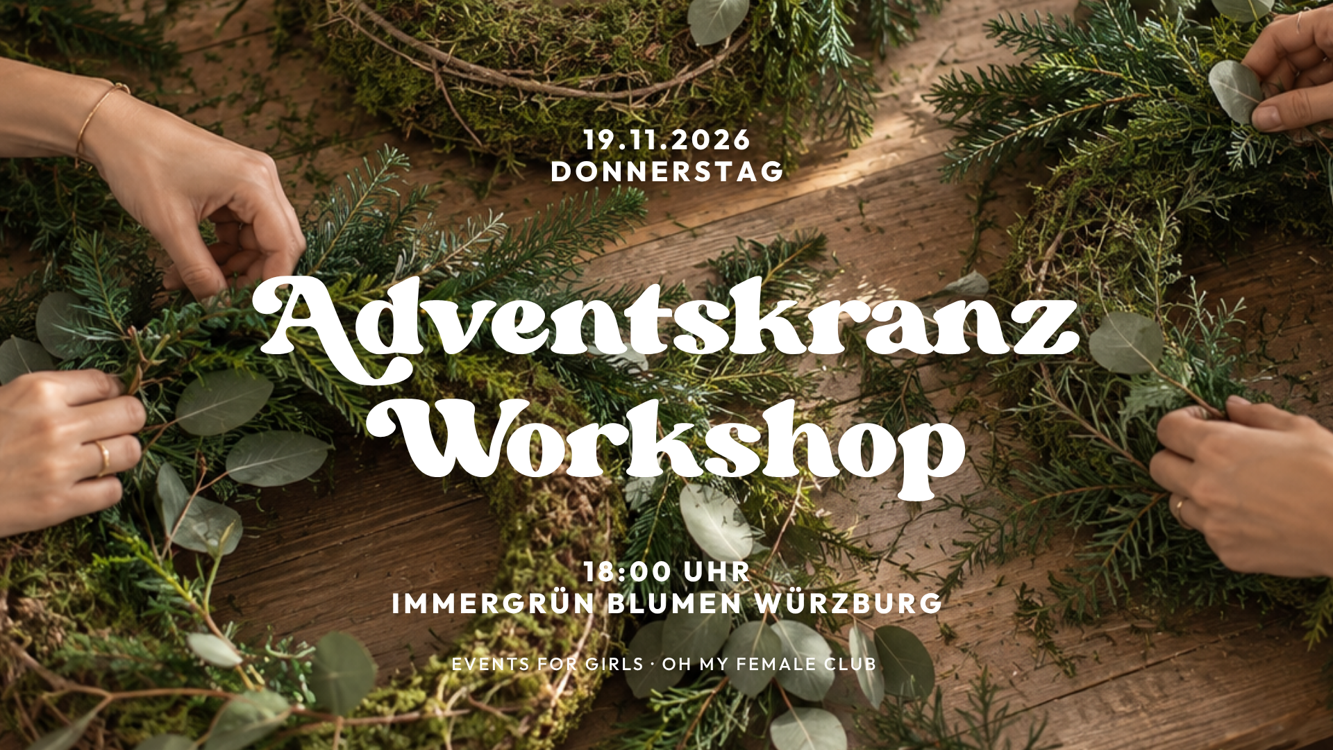 Adventskranz Workshop II