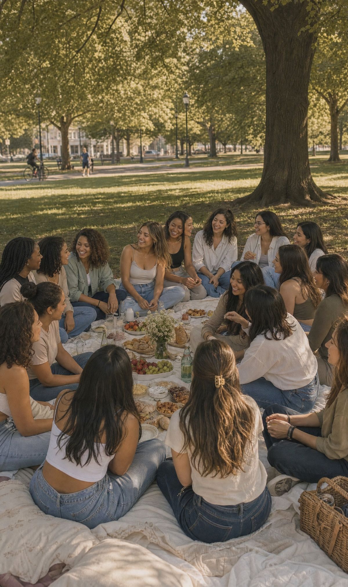 Picknick in großer Runde